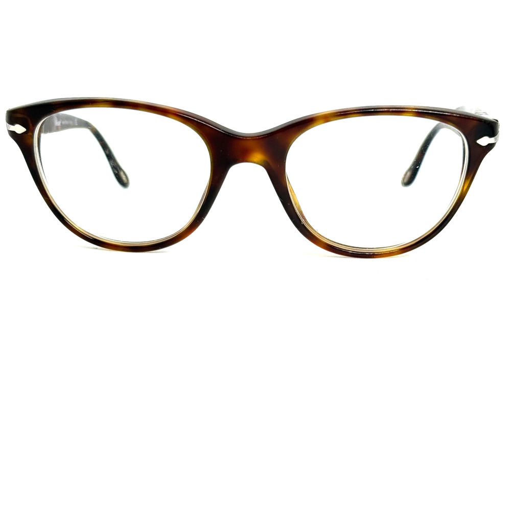 Persol PO3036V 24 Womens Havana Square Modern Eyeglasses‎ Frames 50/19~140 20058
